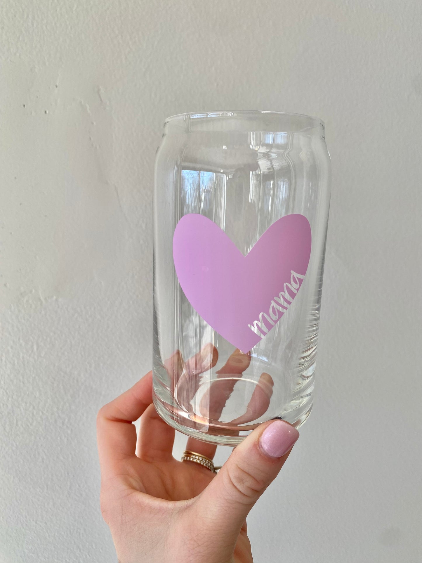 Mama Heart Can Glass