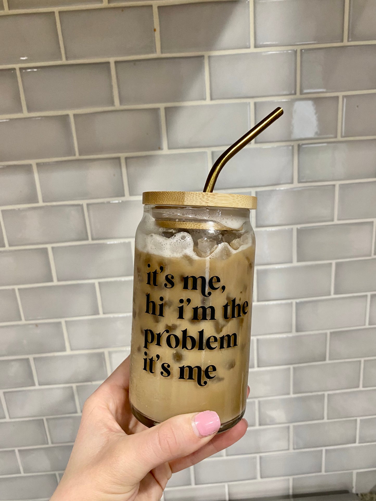 Anti-hero Can Glass - Dishwasher Safe!