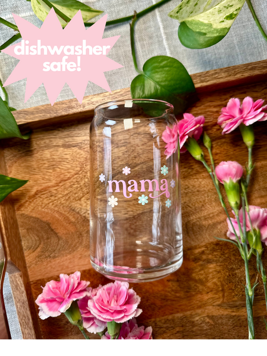 Mama Floral - Dishwasher Safe!