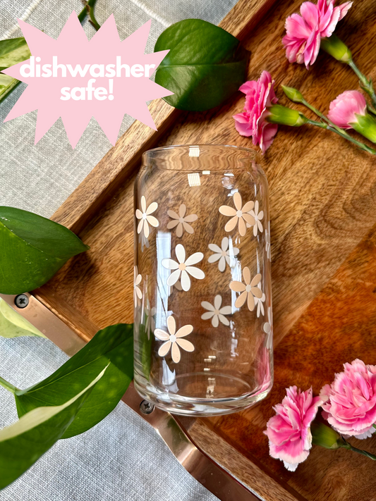 Peachy Petals - Dishwasher Safe!