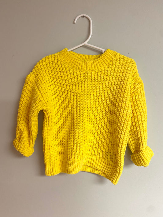 Custom Lemon Embroidered Sweater (true to size)